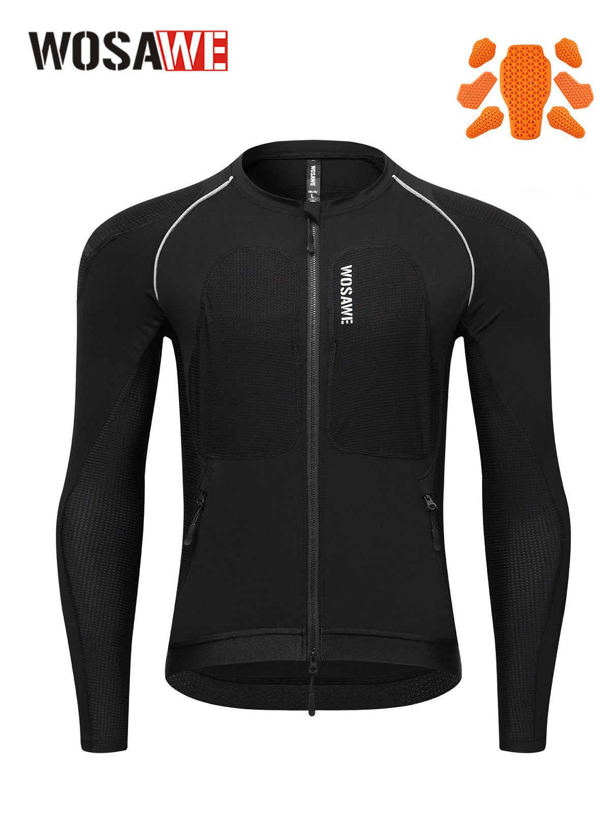 Summer Clothing Motorcycle - WOSAWE Men's Motorcycle Jacket Lightweight Motocross