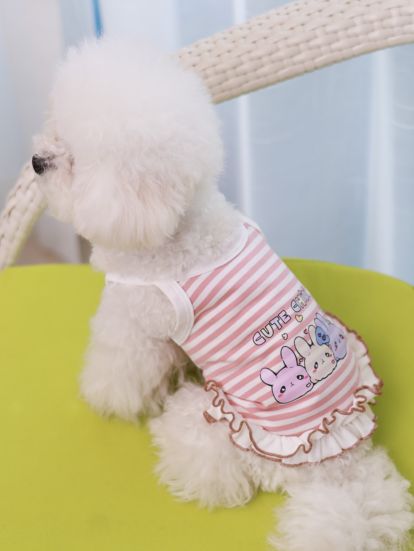 Summer Clothing Material - Dog vest, summer breathable thin material