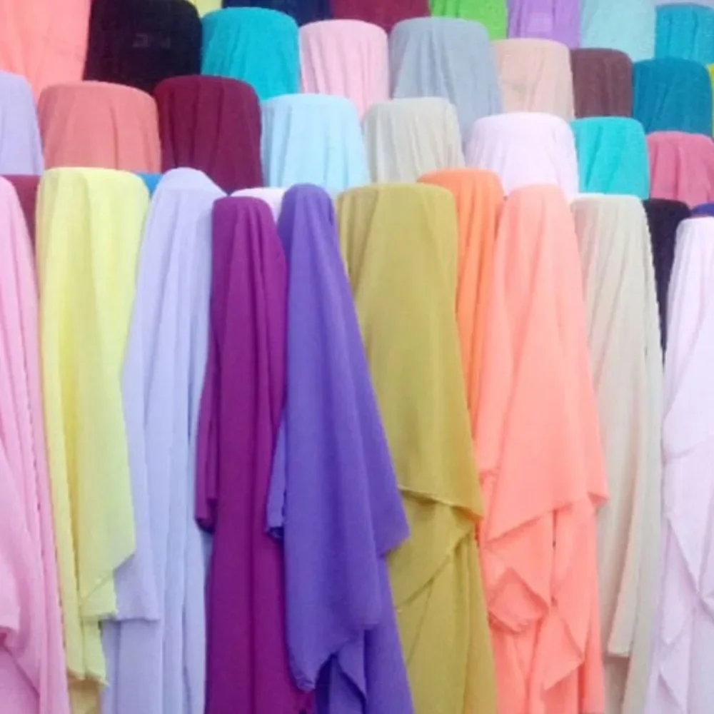 Summer Clothing Material - 1/2/3m Summer Breathable Chiffon Clothing Fabric