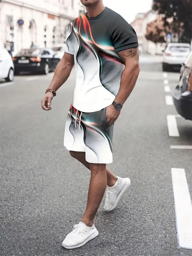 Men Women Gradient Texture T-s - Summer Clothing Petite review and price