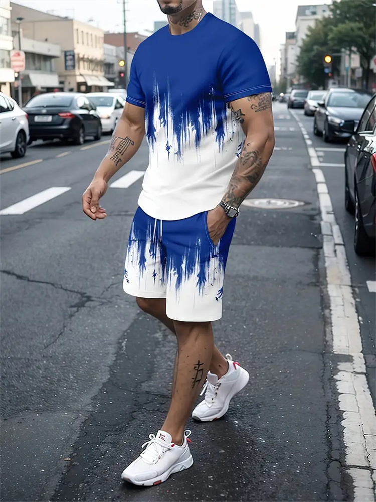 Men Women Gradient Texture T-s - Summer Clothing Petite review and price