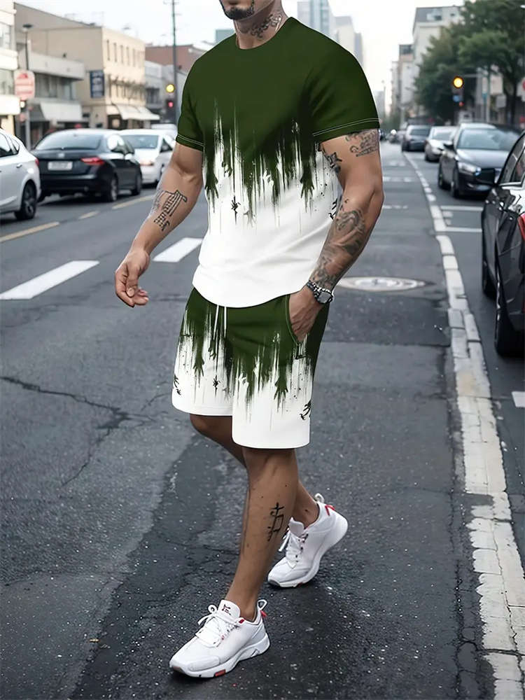 Men Women Gradient Texture T-s - Summer Clothing Petite review and price