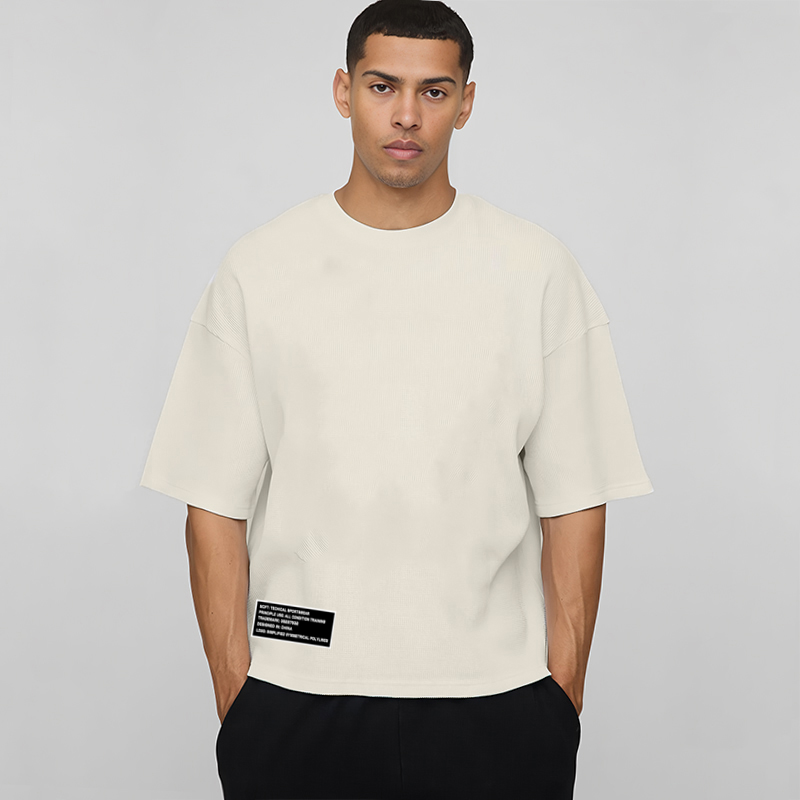 Oversized Boxy Fit Dropped Sho - Summer Clothing Drop review and price