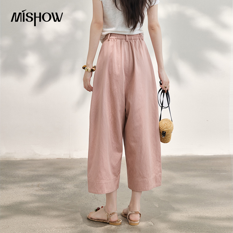 MISHOW Fashion Pink Elegant Dr - Palazzo Pant Wide review and price