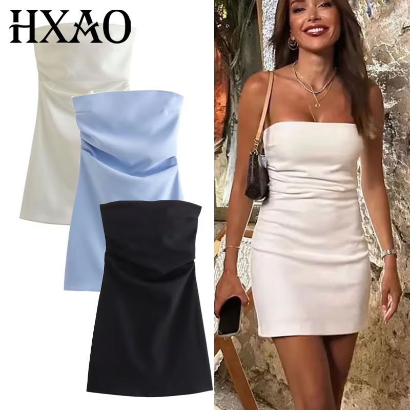 HXAO Dress Women Off Shoulder  - Summer Clothing Zara review and price