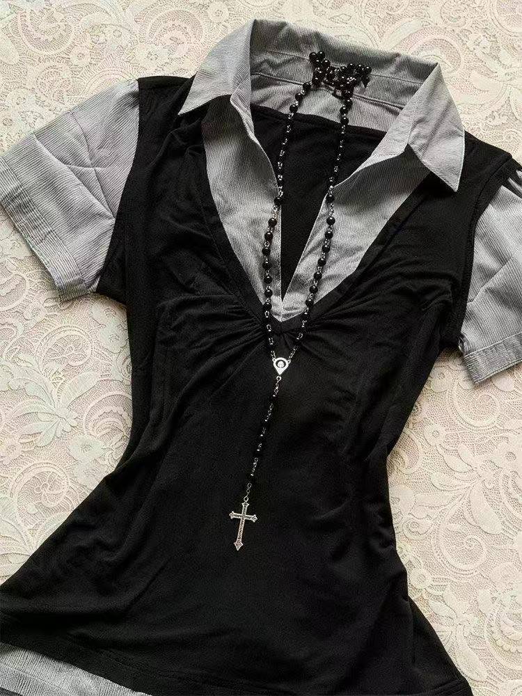 Fairy Grunge Aesthetic Tees Wo - Summer Clothing Aesthetic review and price
