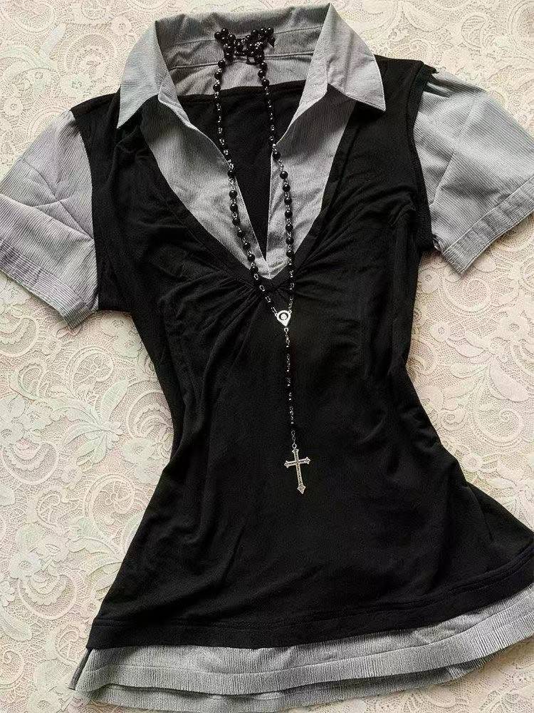 Fairy Grunge Aesthetic Tees Wo - Summer Clothing Aesthetic review and price