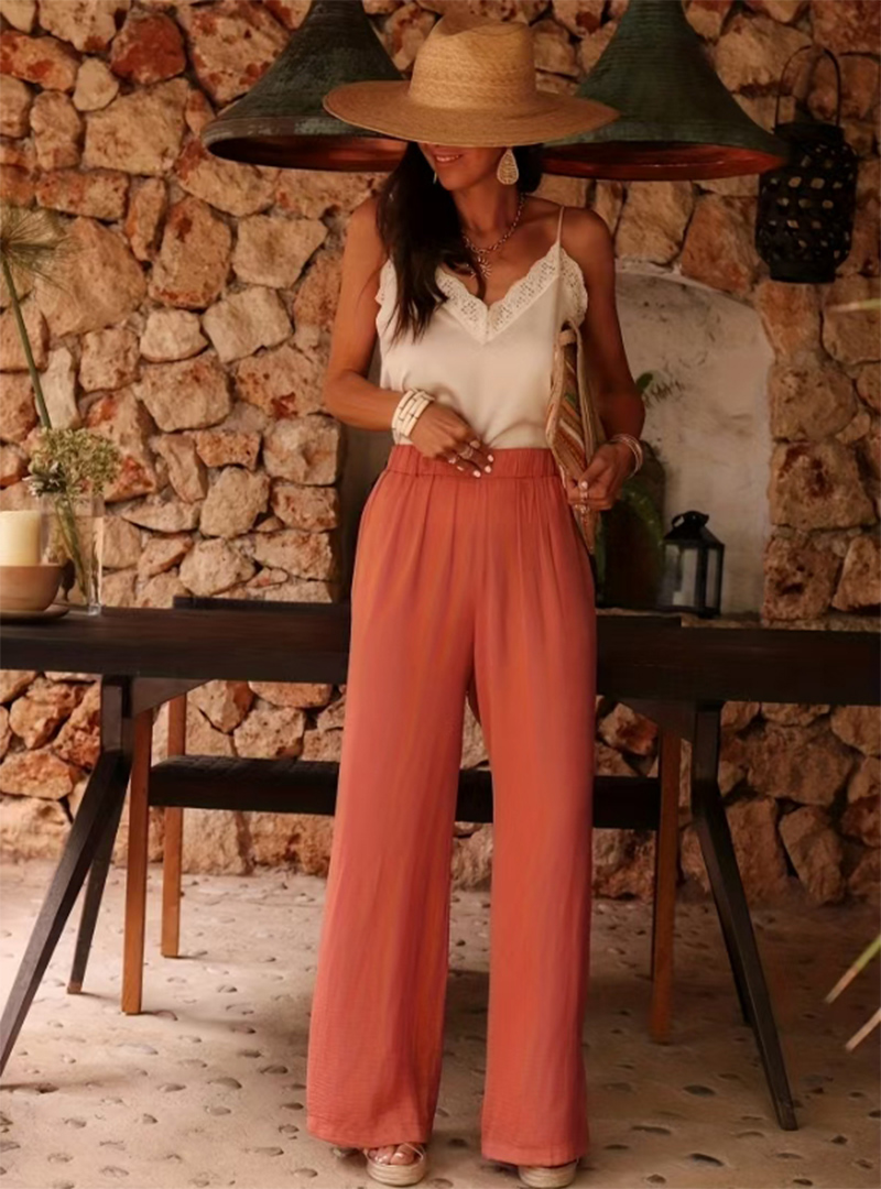Women's High Waist Paperbag Wa - Palazzo Pant Wide review and price