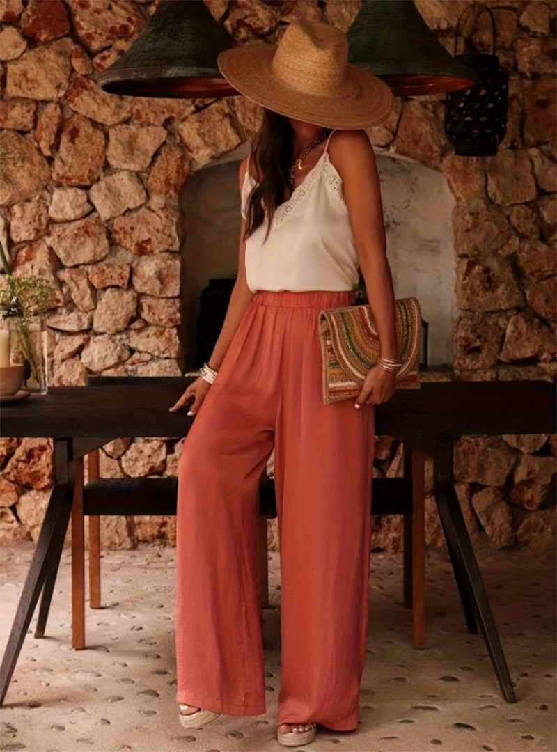 Women's High Waist Paperbag Wa - Palazzo Pant Wide review and price