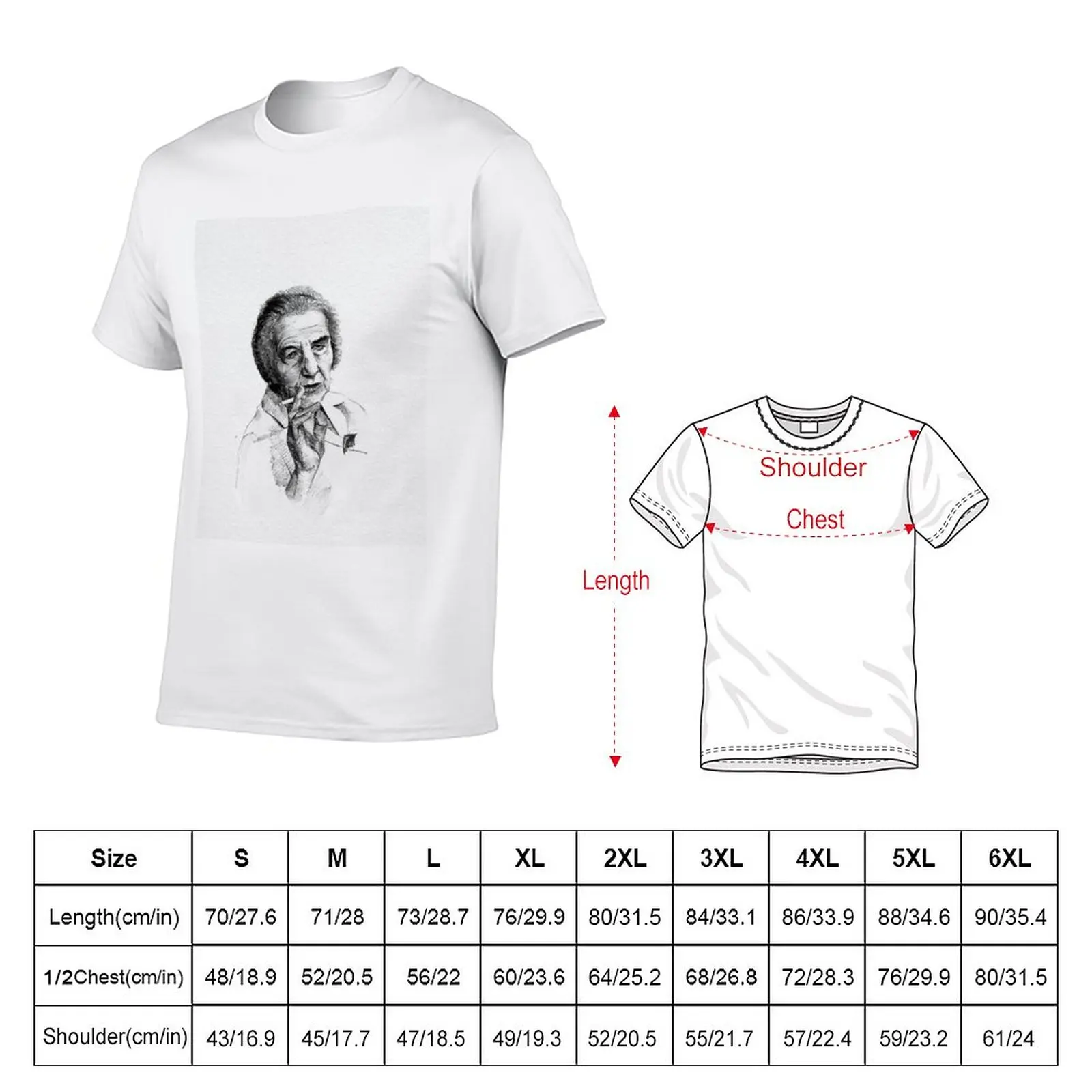 New Golda Meir T-Shirt Aesthet - Summer Clothing Aesthetic review and price
