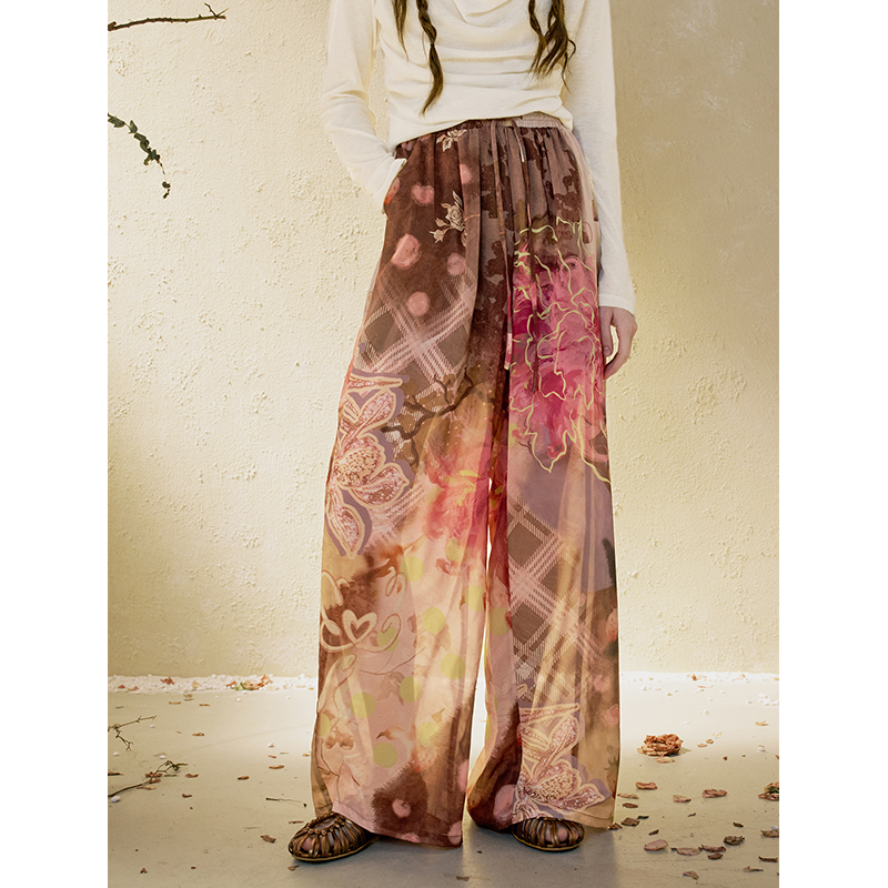 ELFSACK Women's Multi Color Vi - Palazzo Pant Wide review and price