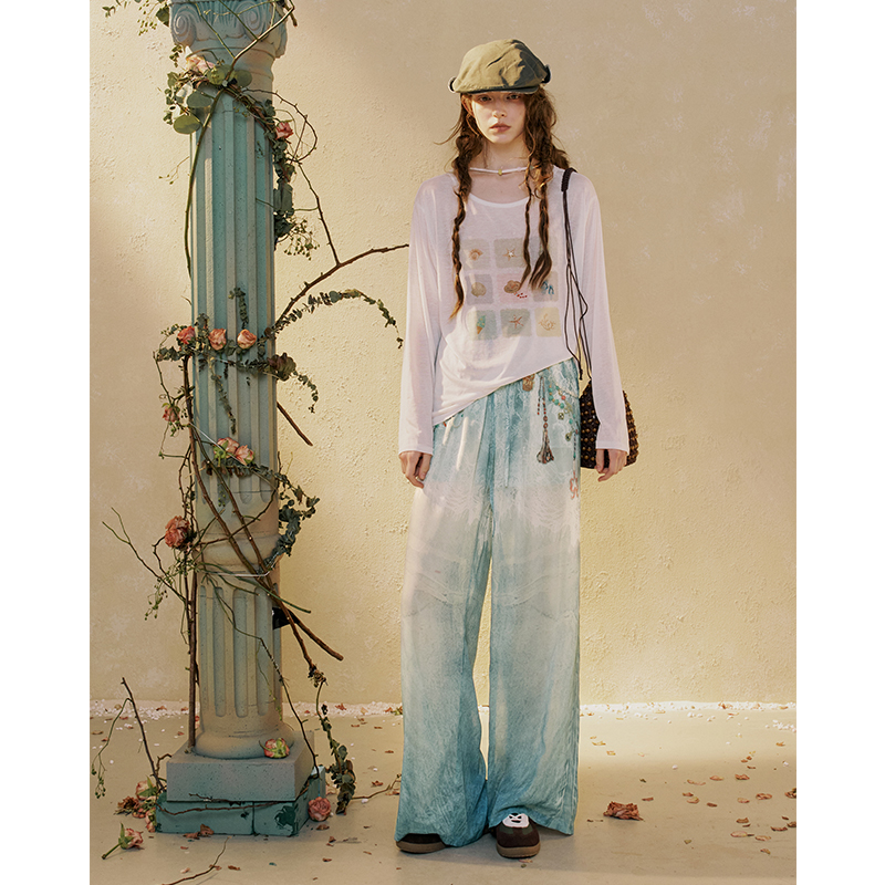 ELFSACK Women's Multi Color Vi - Palazzo Pant Wide review and price