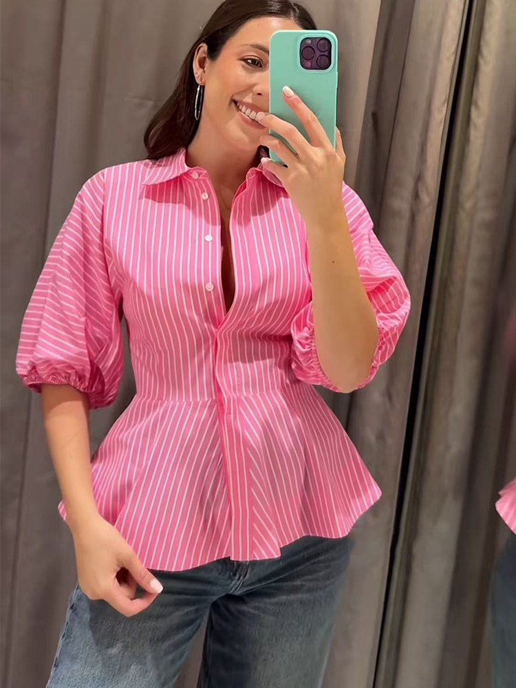 TFMLN Women Striped Shirts Sli - Summer Clothing For Teens review and price