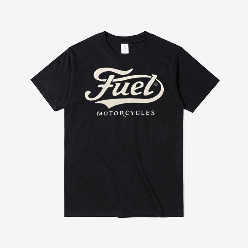 Fuel Label T-shirt Motorcycle  - Summer Clothing Label review and price