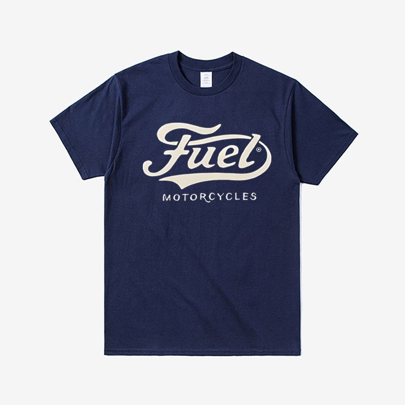 Fuel Label T-shirt Motorcycle  - Summer Clothing Label review and price