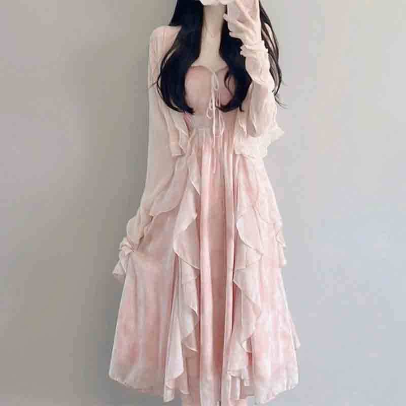Spring Autumn New Sweet Girls  - Summer Clothing Aesthetic review and price