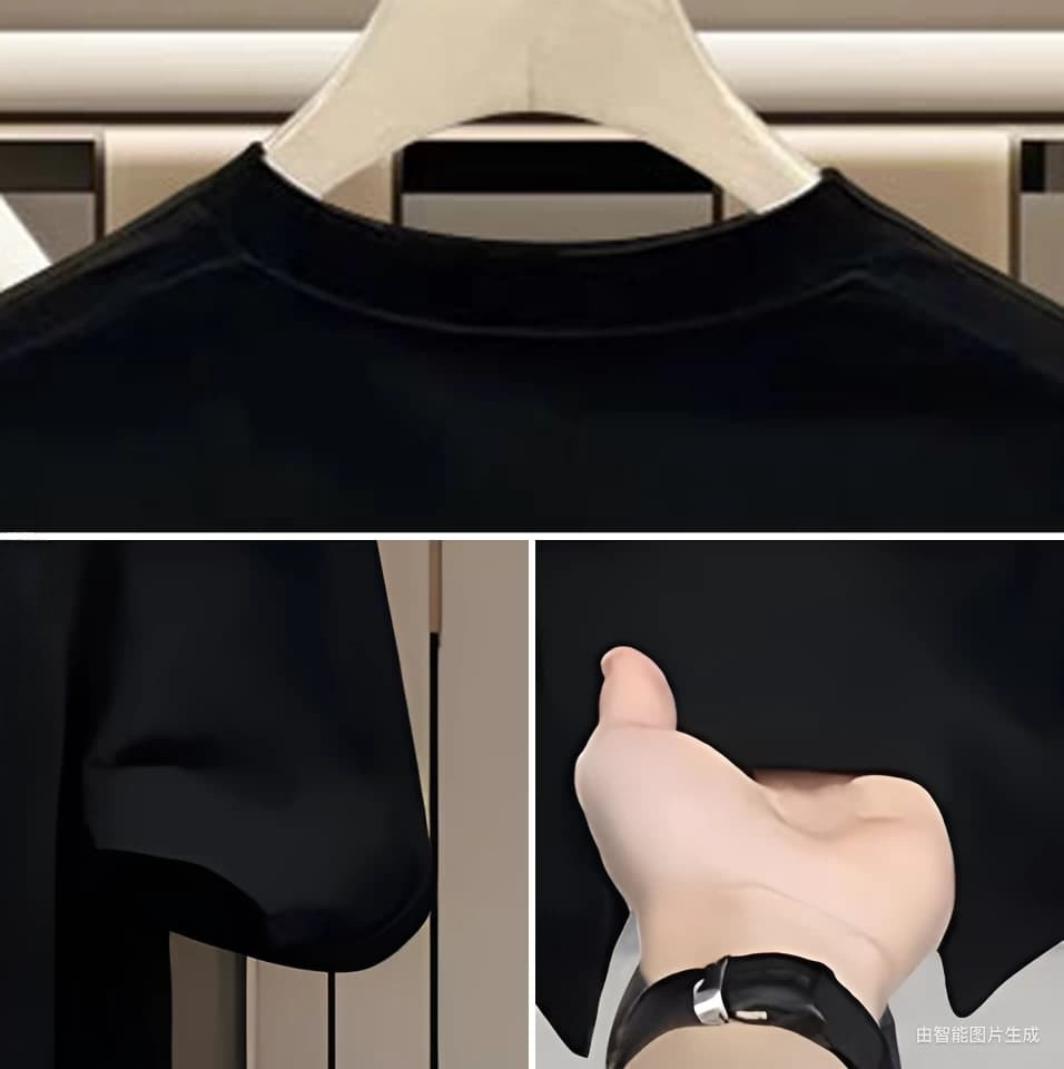 Men's round-neck cotton T-shir - Summer Clothing Label review and price