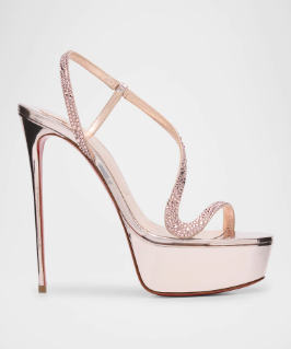 Metallic leather platform stil - Summer Clothing Petite review and price
