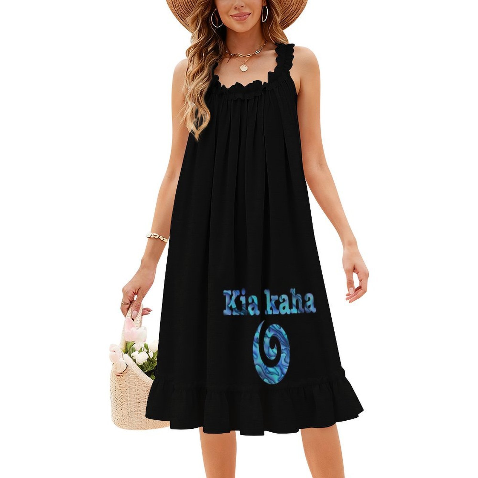 Kaha Koru Sweetheart Neckline  - Summer Clothing Nz review and price