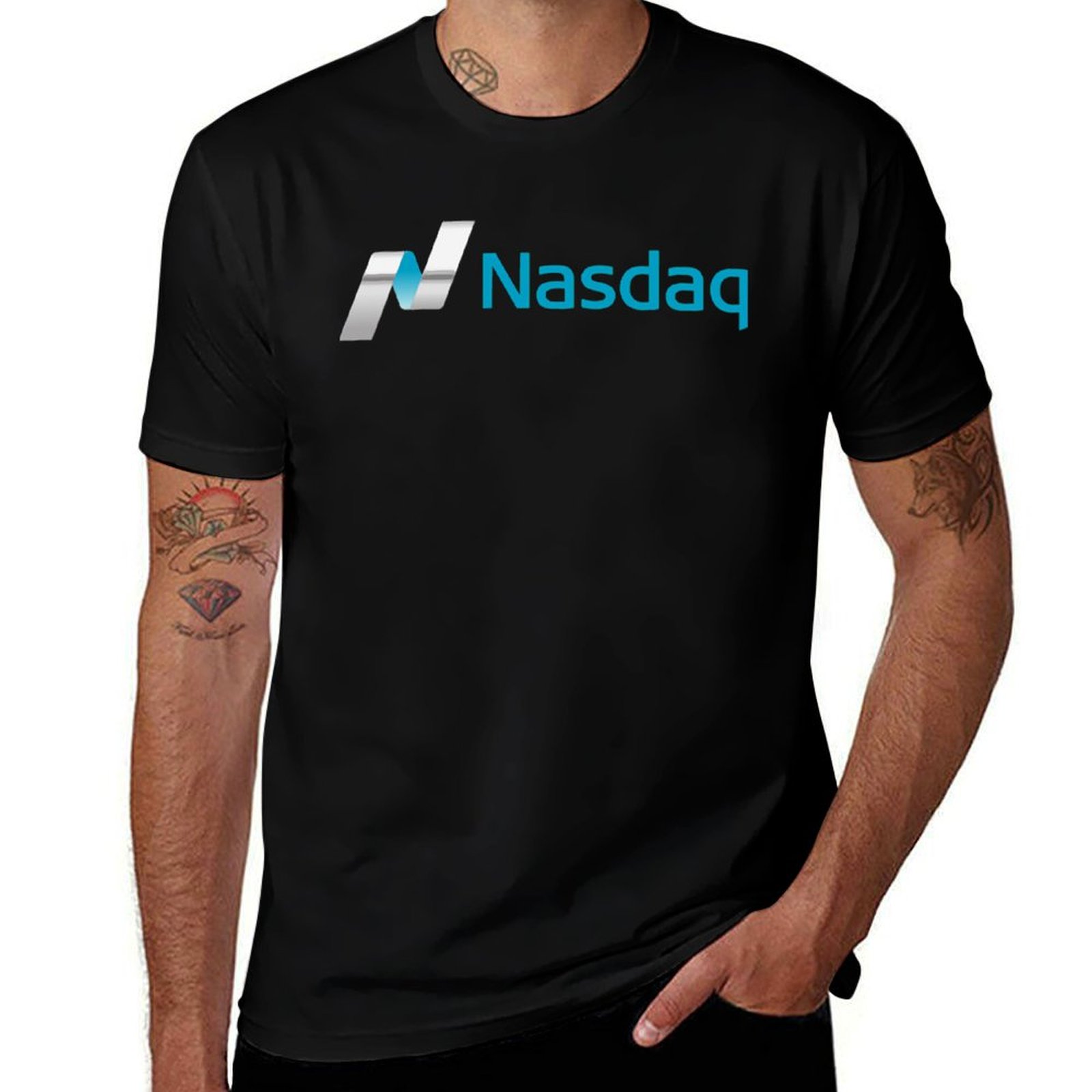 Nasdaq stock For Fans T-Shirt  - Summer Clothing Aesthetic review and price
