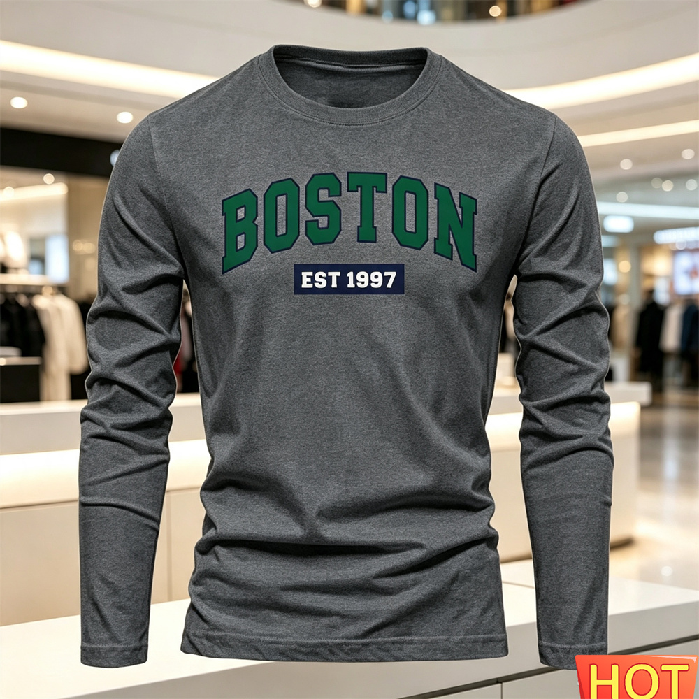 Autumn Summer Men's long sleev - Summer Clothing Types review and price