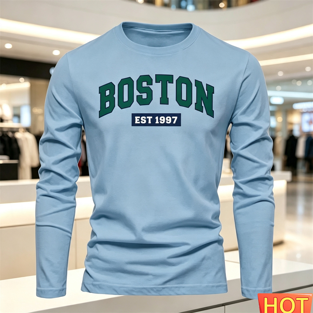 Autumn Summer Men's long sleev - Summer Clothing Types review and price