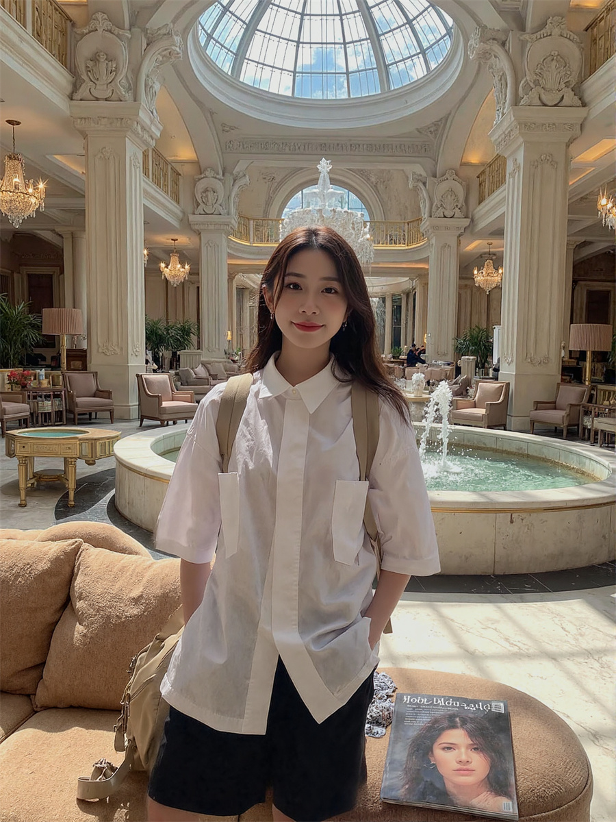 Short Sleeve Korean Style Shir - Summer Clothing Trends 2025 Women'S review and price