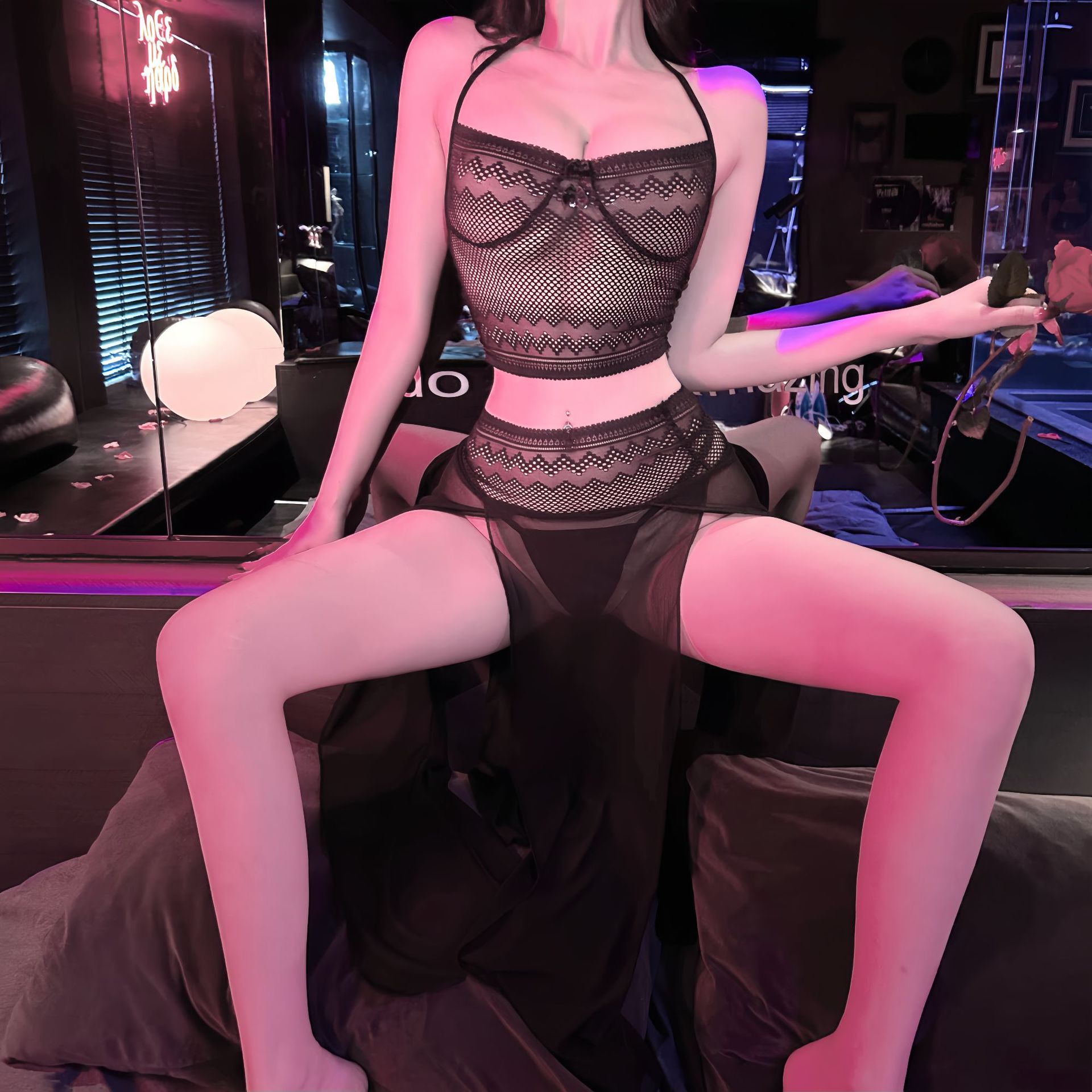 Dress Perspective Strap Tight  - Summer Clothing Drop review and price