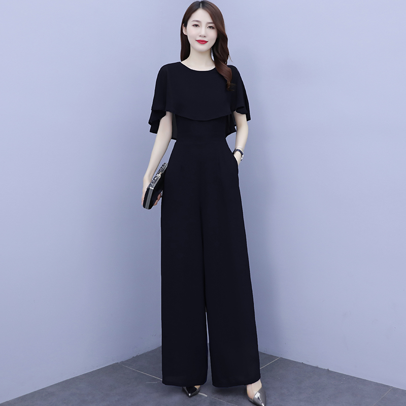 Women Summer Draped Playsuits  - Palazzo Pant Wide review and price