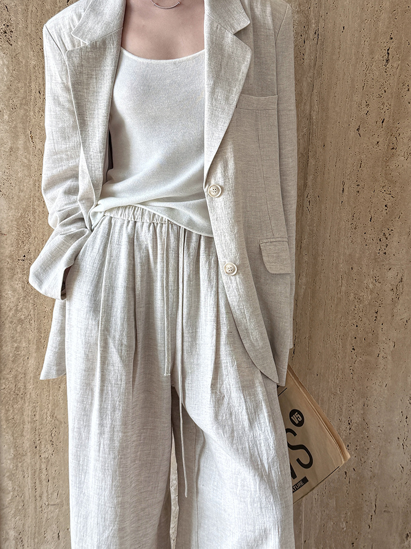 Autumn Hig-end Linen Material  - Summer Clothing Material review and price