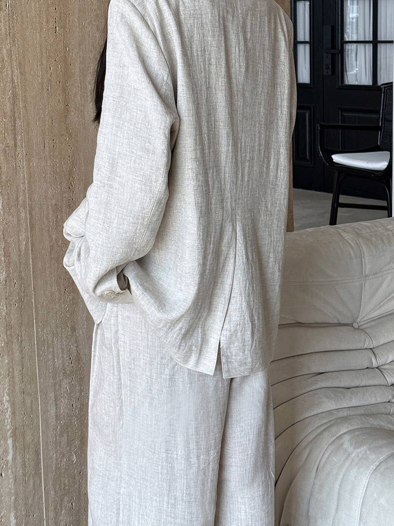 Autumn Hig-end Linen Material  - Summer Clothing Material review and price