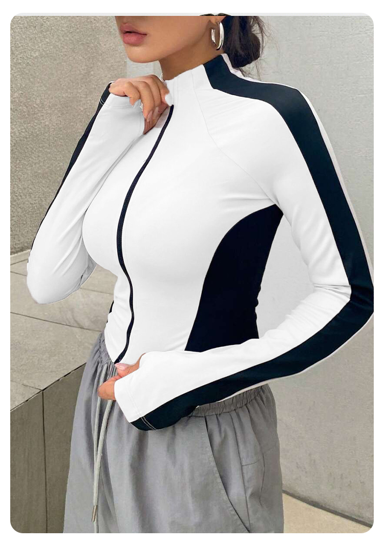 Yoga Clothes Stand Up Collar J - Summer Clothing Types review and price