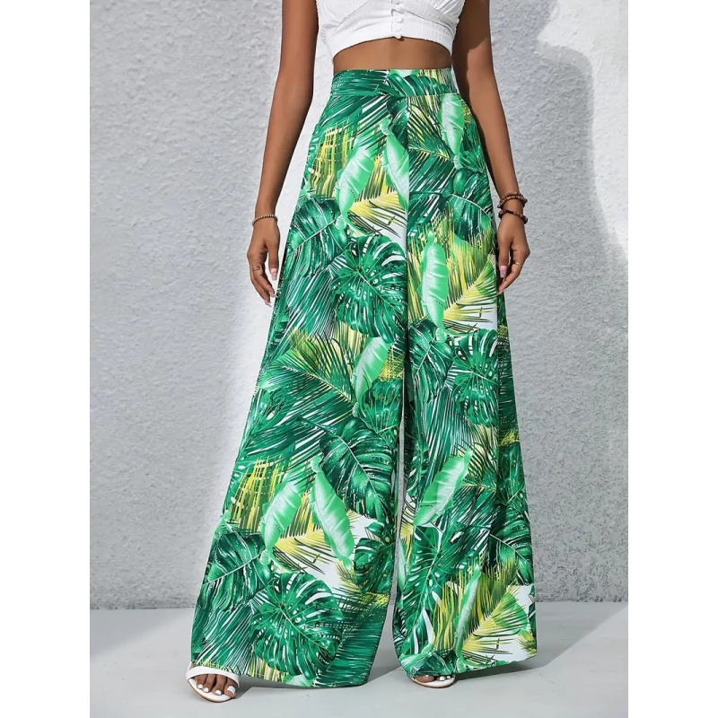2026 Women High Waist Tropical - Palazzo Pant Wide review and price