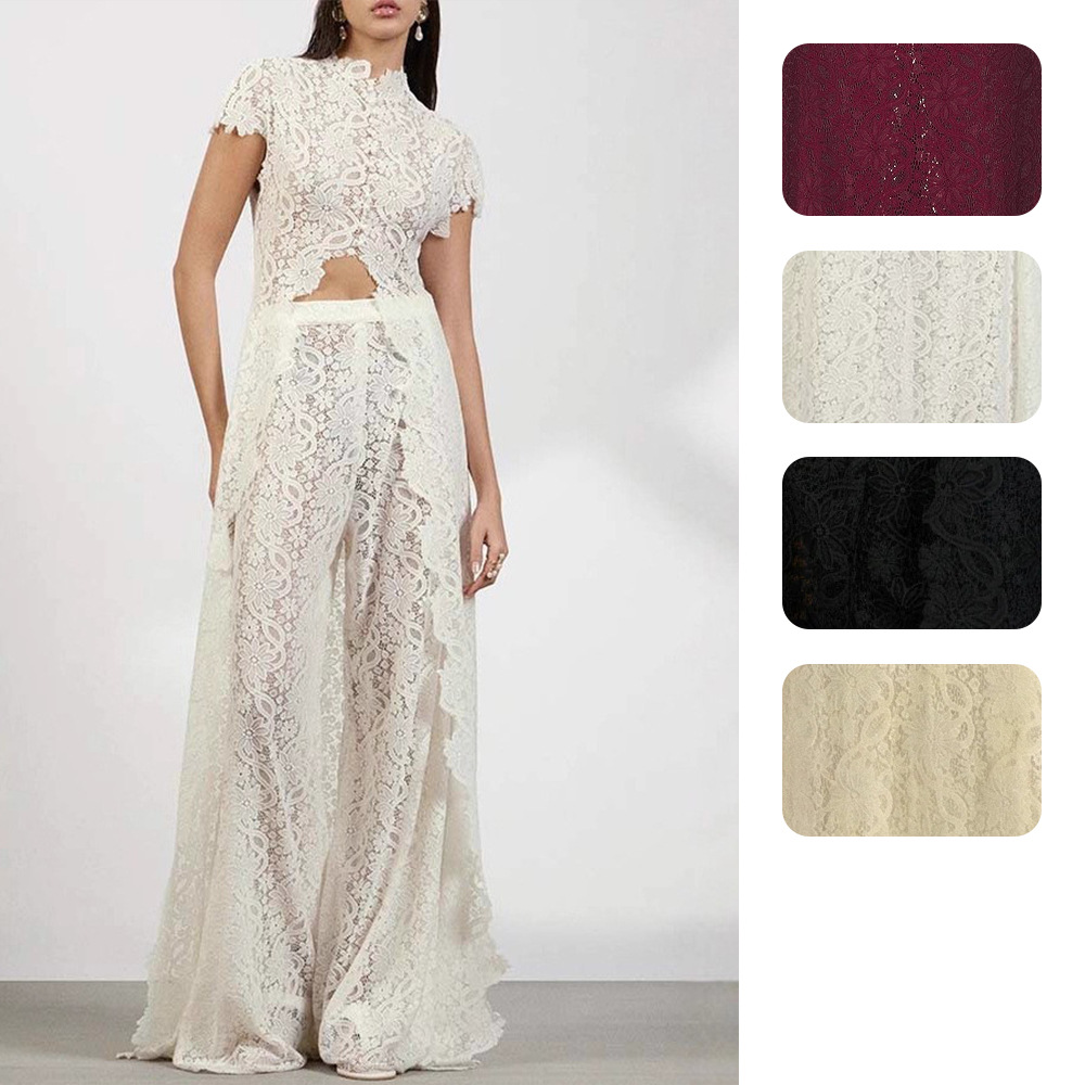 Women Lace 2 Piece Pants Set,  - Palazzo Pant Wide review and price