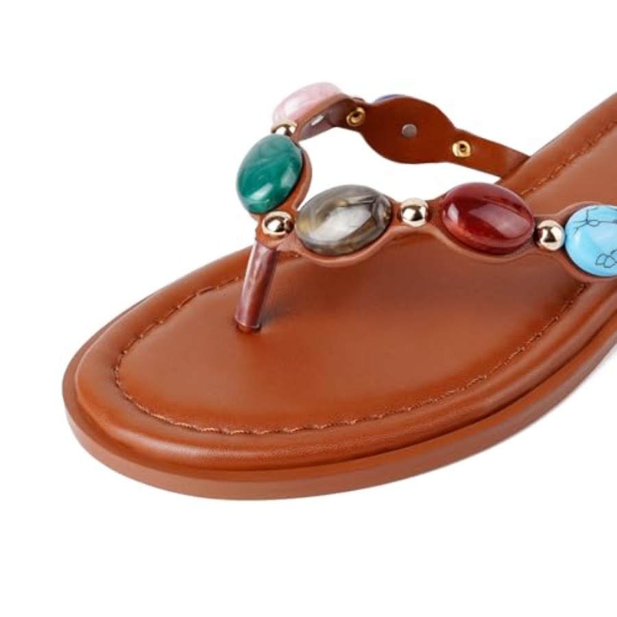 Jeweled Thong Flip Flops for W - Flip Flop Jeweled review and price