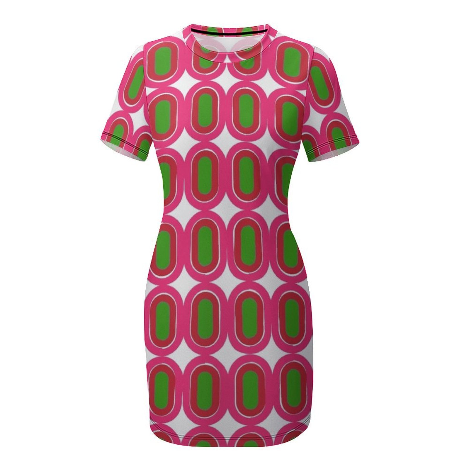 60s Mod Pattern - Pink Short-S - Summer Clothing Trends 2025 Women'S review and price