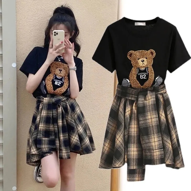 Summer Women's Skirt And Top S - Summer Clothing Aesthetic review and price