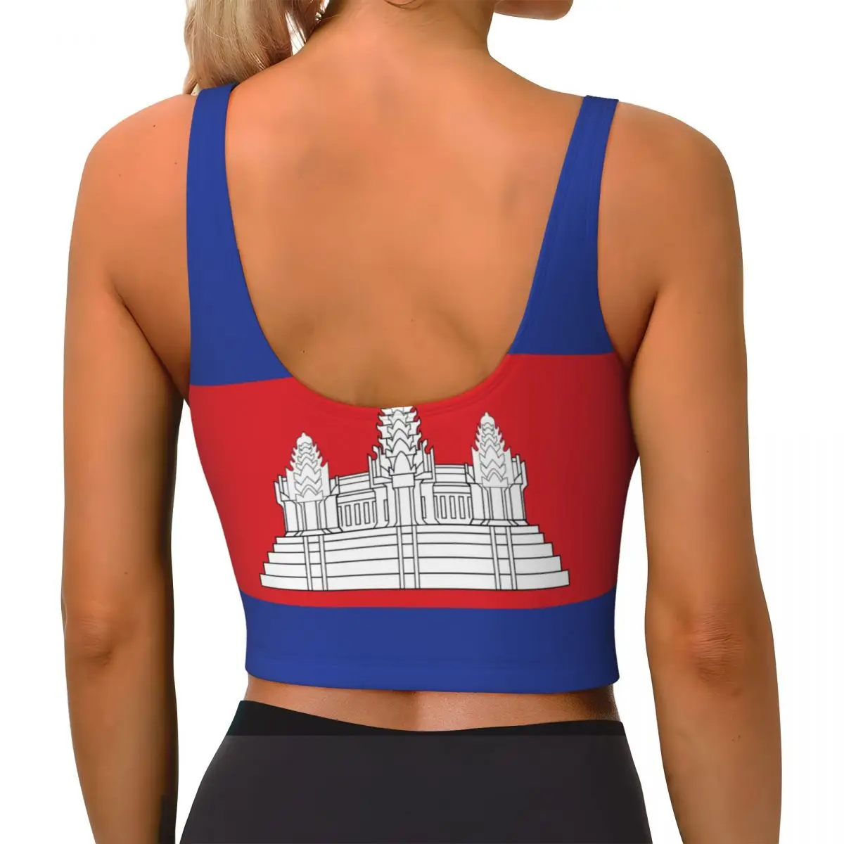 Yoga Vest Women Gym Sports Cro - Tank Top Breathable review and price