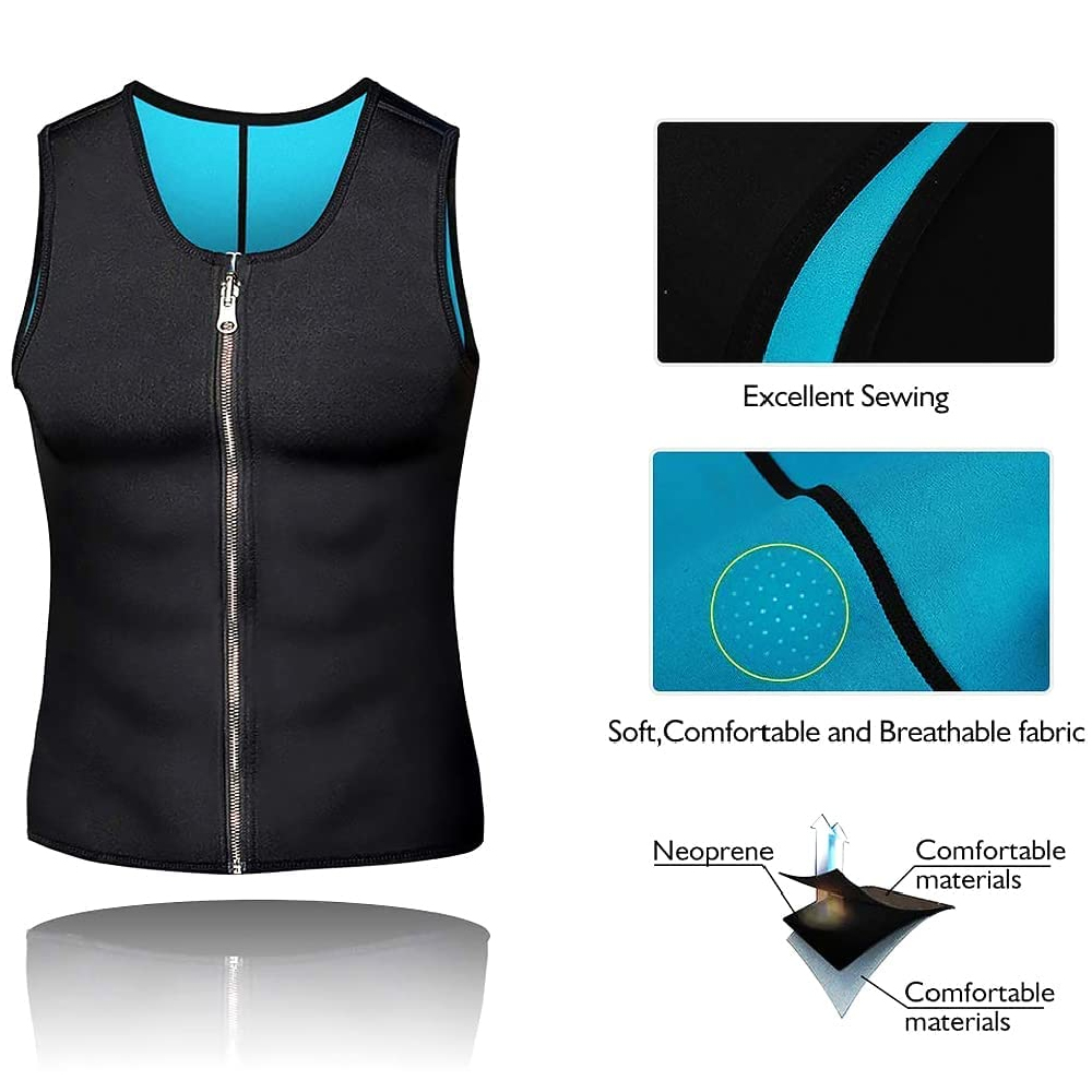 1PCS Hot Neoprene Sauna Vest f - Tank Top Breathable review and price