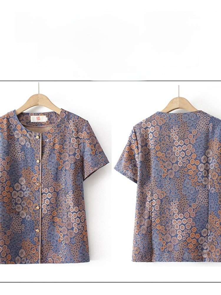 Grandma Style Short Sleeve Two - Summer Clothing For Women Over 60 review and price