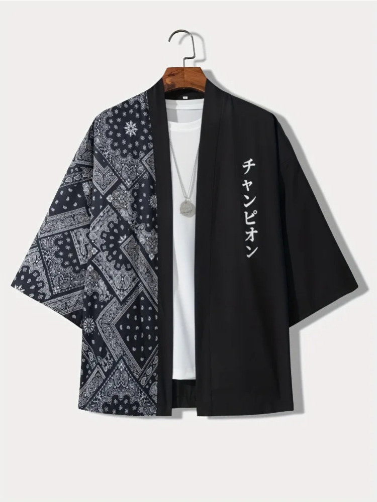 Men's Casual Kimono Style Japa - Summer Clothing Resort review and price