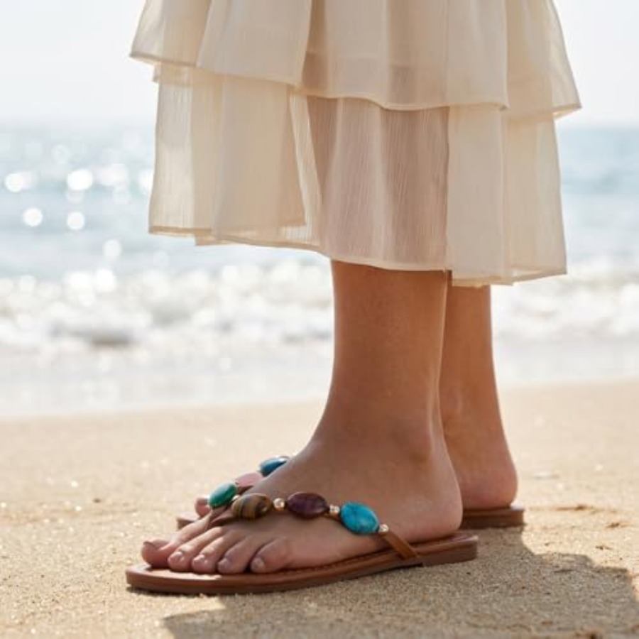 Women Jeweled Sandals Thong Sa - Flip Flop Jeweled review and price