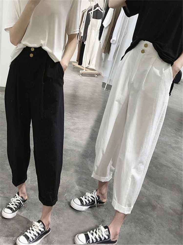 High Waist Slimming Casual Har - Summer Clothing Label review and price