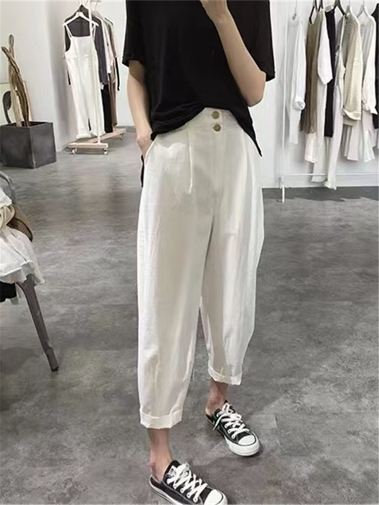 High Waist Slimming Casual Har - Summer Clothing Label review and price
