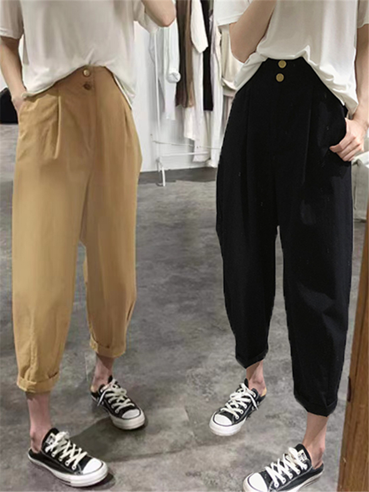 High Waist Slimming Casual Har - Summer Clothing Label review and price