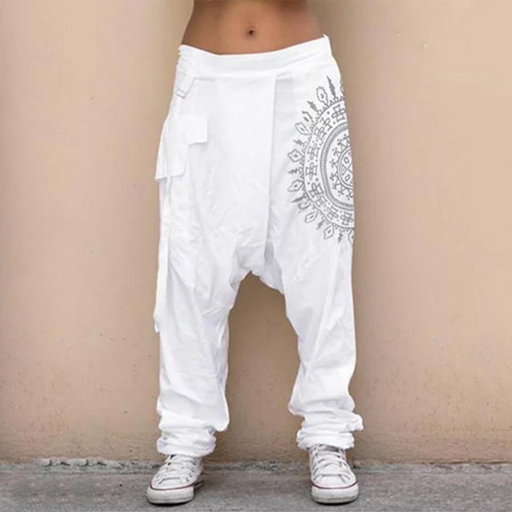 Retro Printed Women Loose Pant - Summer Clothing Drop review and price