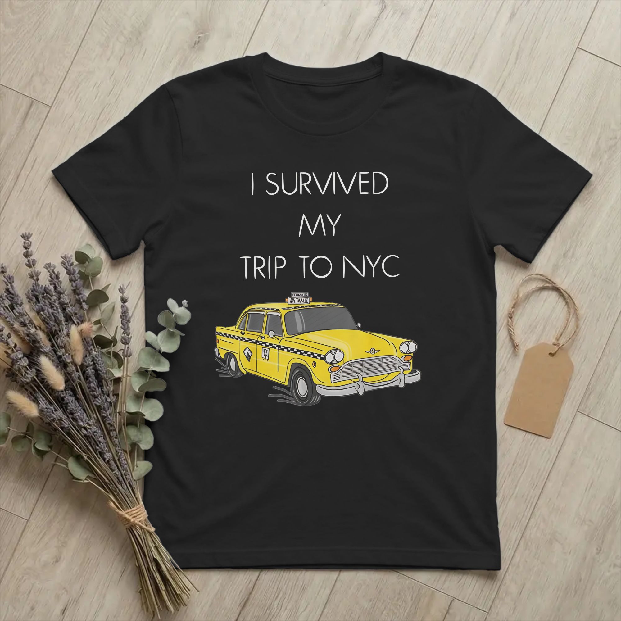 Vintage I Survived My Trip To  - Summer Clothing Nyc review and price