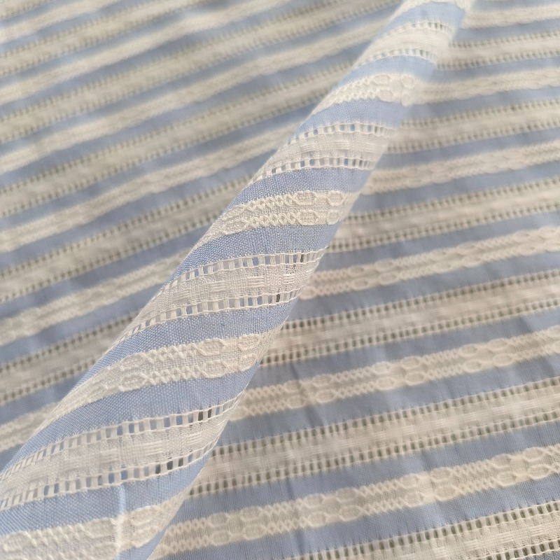 Korean Style Striped Openwork  - Summer Clothing Material review and price