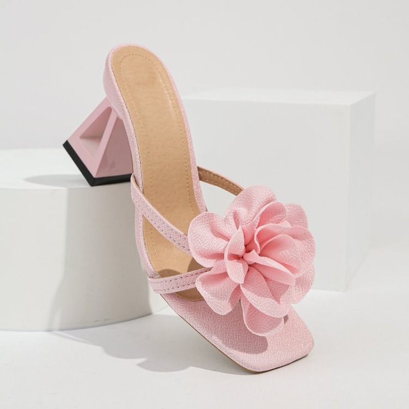 Womens 3D Flower Decor Sandals - Summer Clothing Petite review and price