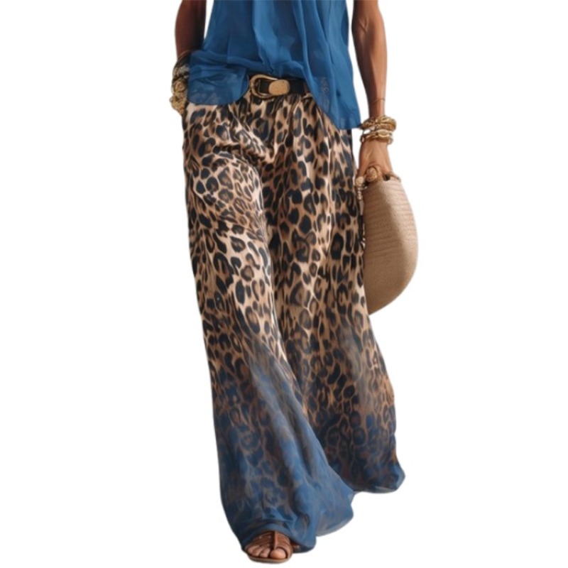 Yeezzi Women's Fashion Gradien - Palazzo Pant Wide review and price